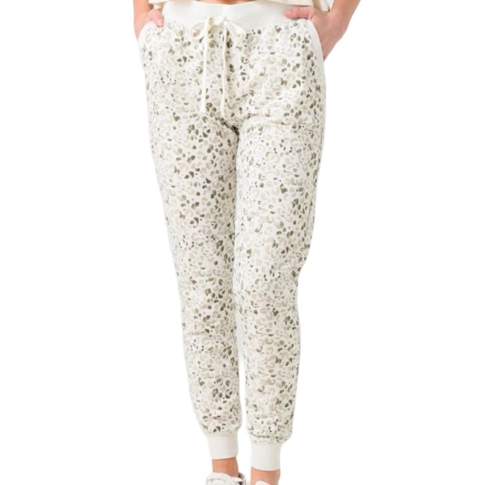 Z Supply Painted Leopard Jogger